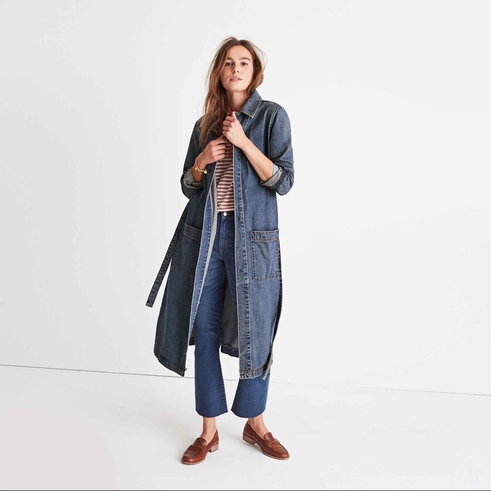 🔥Madewell🔥Denim Duster Coat